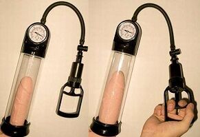 вакуумска пумпа за зголемување на пенисот