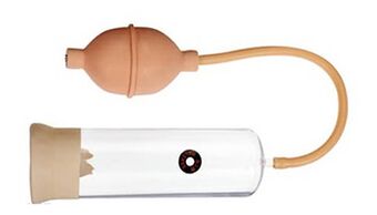 Воздушна пумпа - класичен уред за раст на пенисот